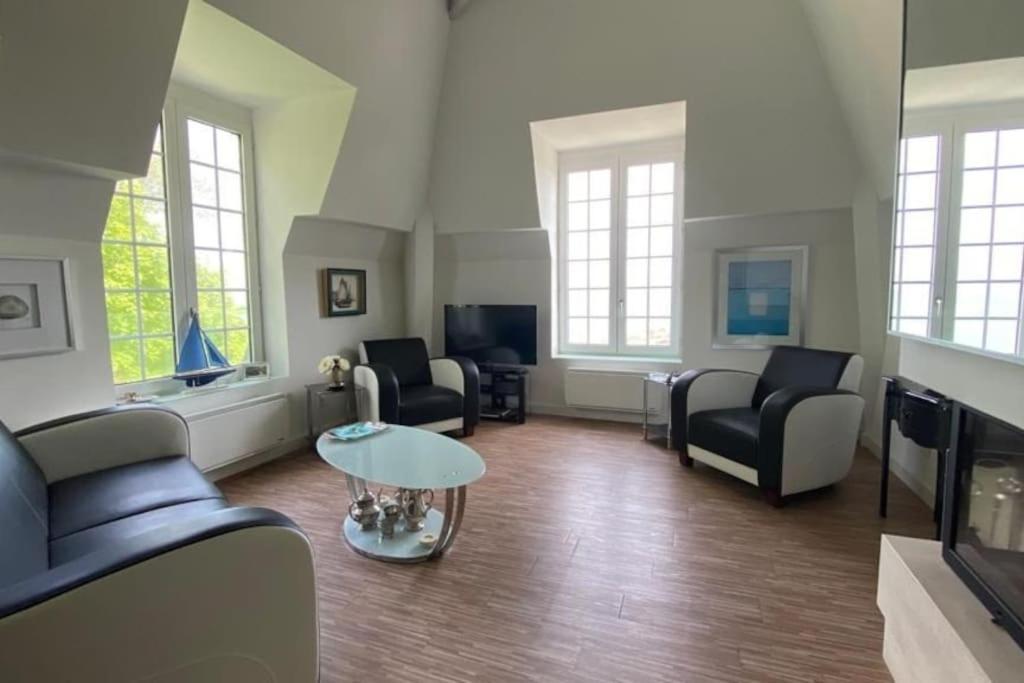 Le Grand Large Superbe Appartement Vue Sur Mer Hautot-sur-Mer Kültér fotó